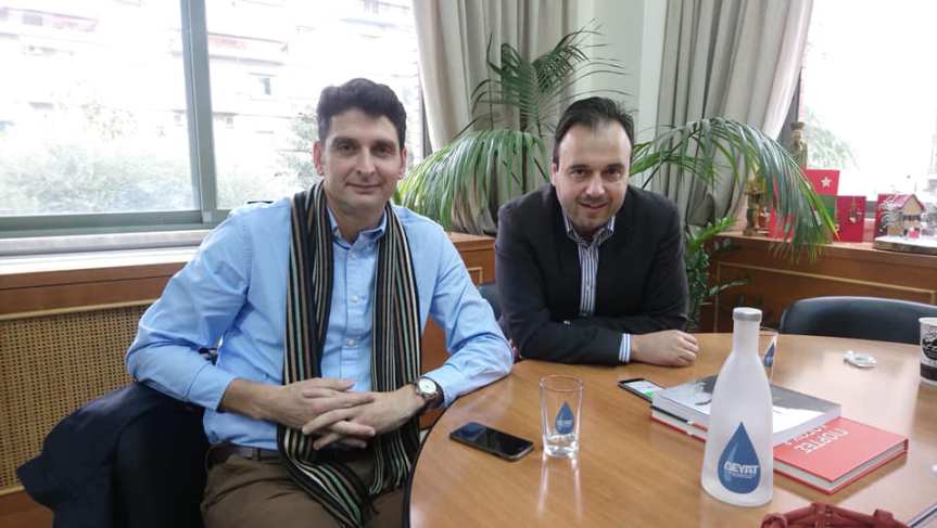 Σειρά επαφών εντός κι εκτός Λευκάδας είχε ο υποψήφιος Δήμαρχος Λευκάδας, κ. Χαράλαμπος&nbsp;Καλός